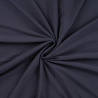 Katoenen tricot donkerblauw