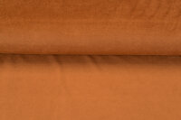 Rib jersey smal roestbruin