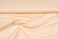 Katoen Poplin uni beige-geel