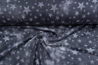 Alpenfleece Tie Dye STARS donkergrijs