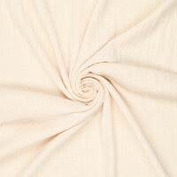 Slub Stone Washed Baumwolle beige