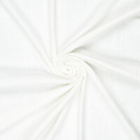 Slub Stone Washed Baumwolle off-white