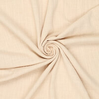 Slub Stone Washed Baumwolle sand-beige