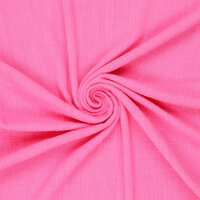 Slub Stone Washed Baumwolle pink