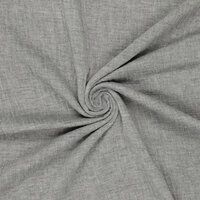 Katoenen Mousseline melange chambray jeans-metaalblauw