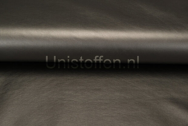 Kunstleder (Stretch),dunkelgrau metallic