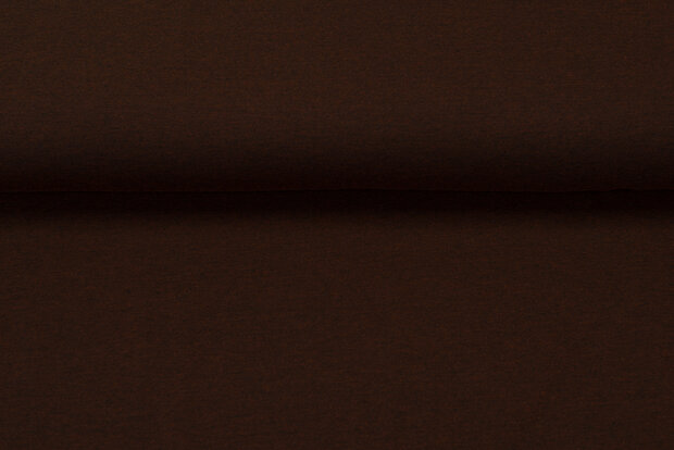 Katoenen Tricot Melee Black Yarn donkerbruin 1