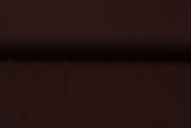 Katoenen Tricot Melee Black Yarn aubergine