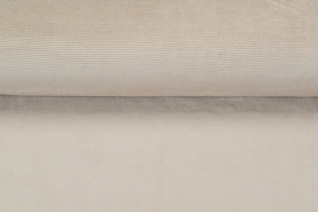 Feincord Jersey sand