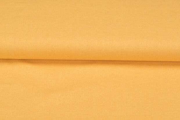 Viscose Linnen geel