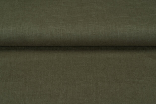 Linnen olijfgroen