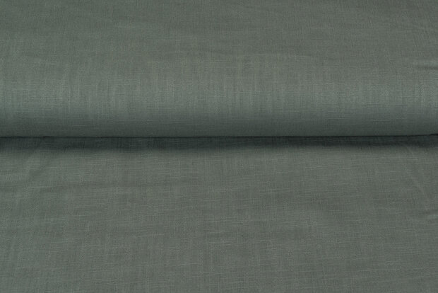 Linnen groen-grijs