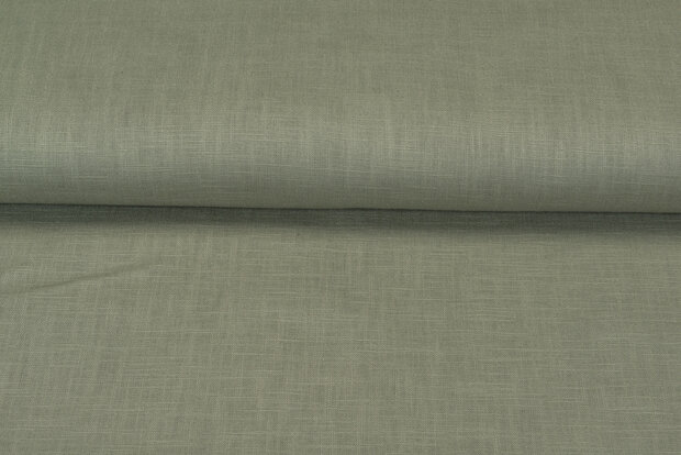 Linnen groen-taupe