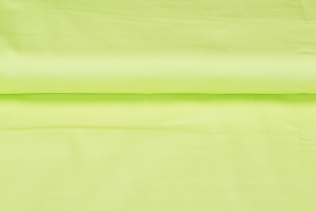 Baumwoll Stretch limegr&uuml;n