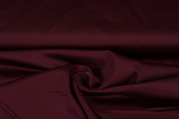 Baumwoll Stretch bordeaux