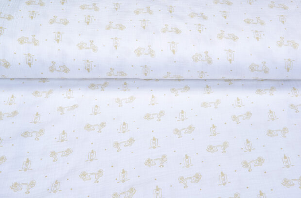 Baumwoll Musselin bedruckt