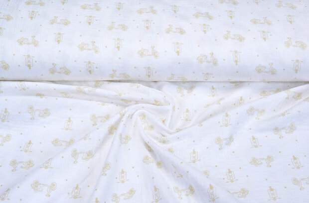 Baumwoll Musselin bedruckt