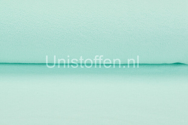 Katoenen Fleece mint