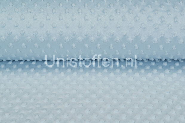 Minky Fleece hellblau