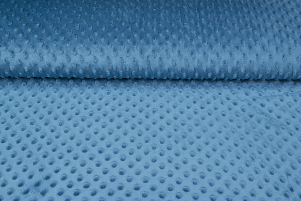 Minky fleece dunkelpetrol
