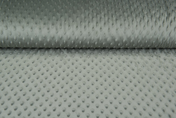 Minky fleece pastelgroen