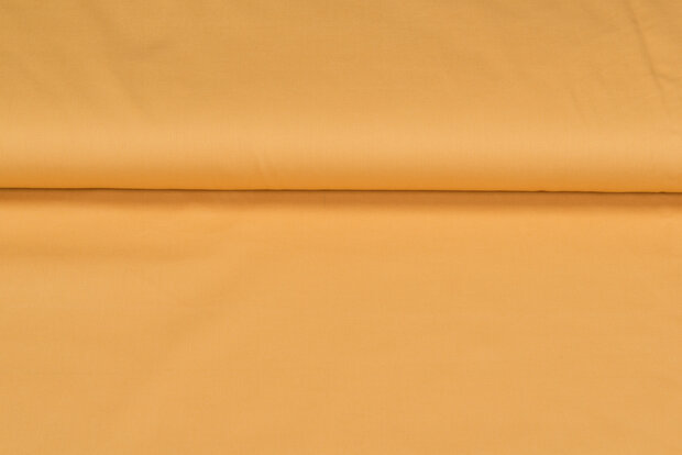 Baumwolle Popeline uni pastell gelb