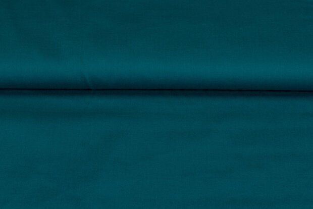 Baumwolle Popeline uni petrol