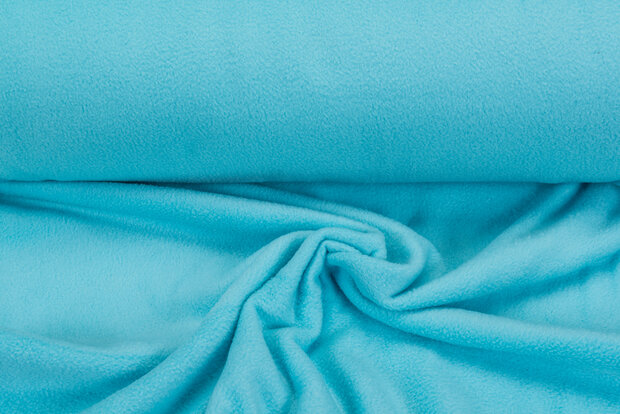 Micro Fleece anti-pilling leichtes aqua