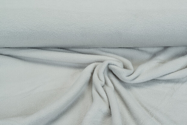 Micro Fleece anti-pilling hellgrau