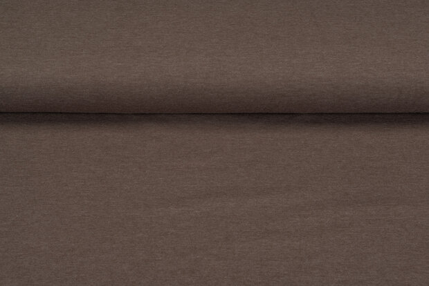 Katoenen Tricot uni lever melee