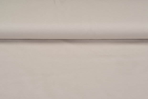 Katoenen Tricot uni zand