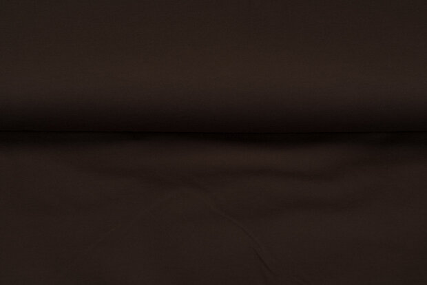 French Terry dunkelbraun