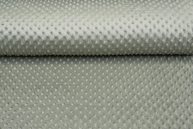 Minky fleece pastelgroen