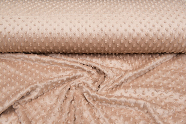 Minky fleece pastelzalm