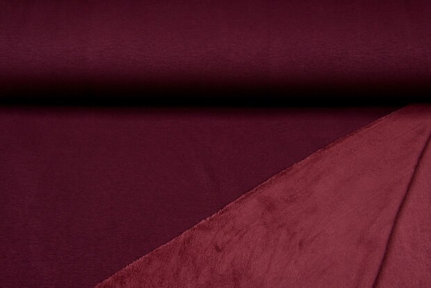 Alpenfleece dunkelrot