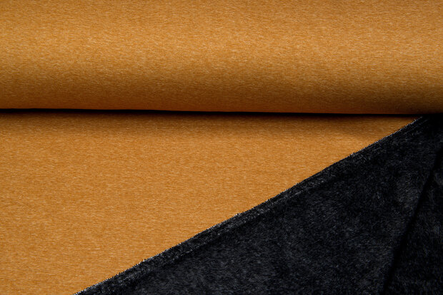 Alpenfleece okergeel melee