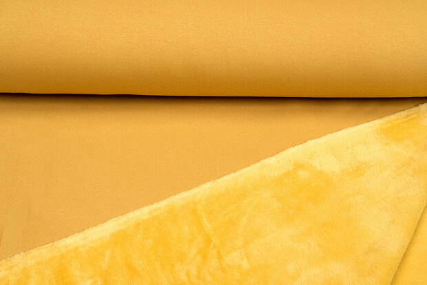 Alpenfleece okergeel