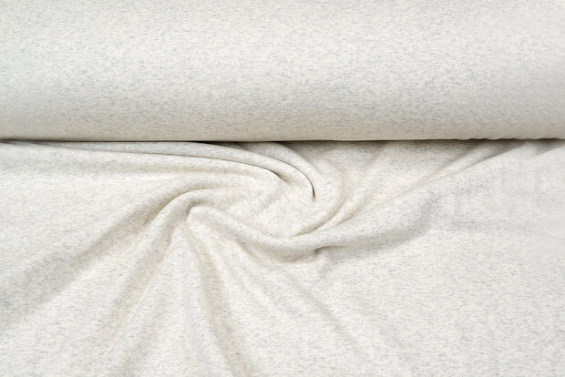 Alpenfleece lichtgrijs-ecru