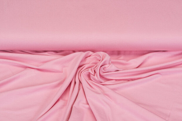Viscose jersey lichtroze 2