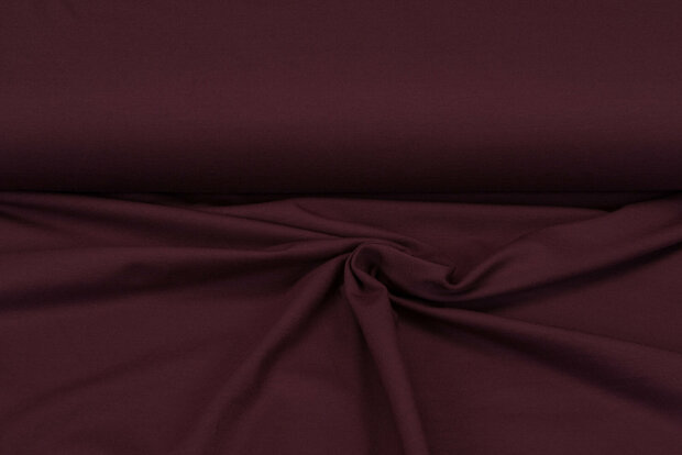 Viscose jersey bordeaux 1