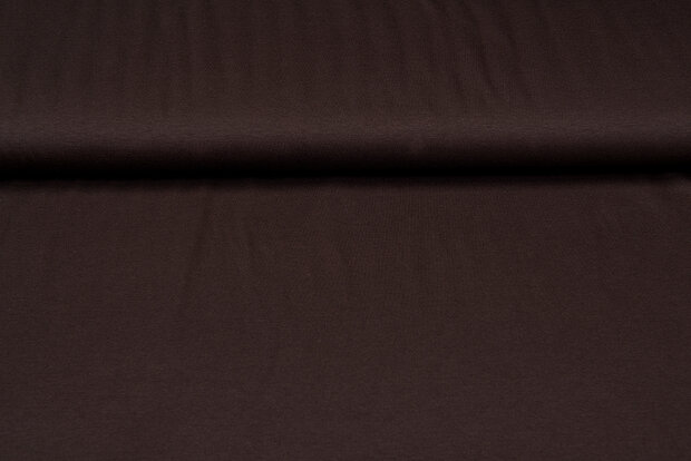 Viscose jersey bruin