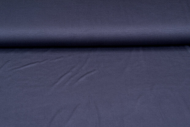 Viscose jersey donkergrijs