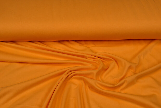 Viscose jersey licht oranje