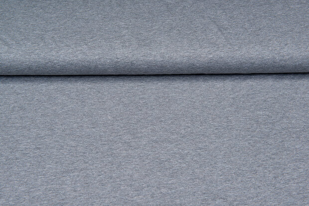 Viscose jersey grijs melee