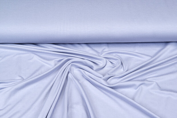 Viscose jersey lichtgrijs-lila