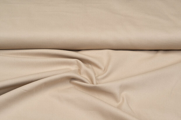 Canvas uni donkerzand