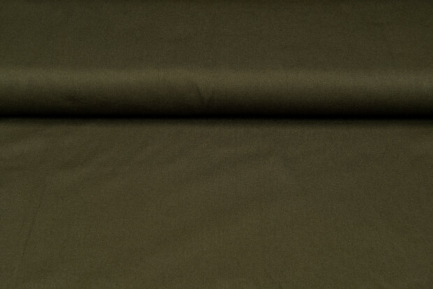 Canvas uni donkergroen
