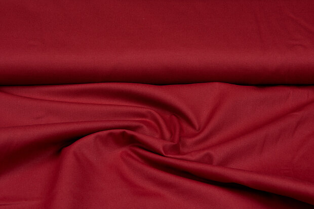 Canvas uni donkerrood
