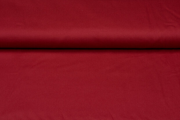 Canvas uni donkerrood