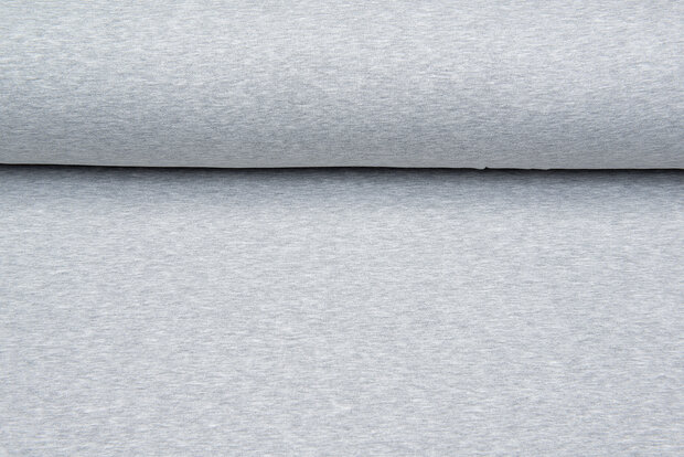 Sweat lichtgrijs melange